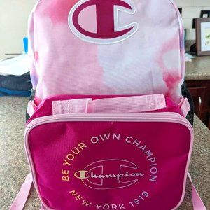 NWT Champion Backpack Set